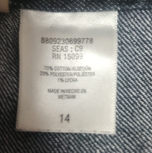 [5x$20] Jeans Slenderizing Covington / Size 14 / EUC - Picture 4 of 5